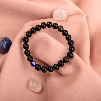 Black Obsidian Evil Eye Protection Bracelet