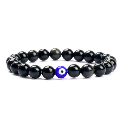 Black Obsidian Evil Eye Protection Bracelet